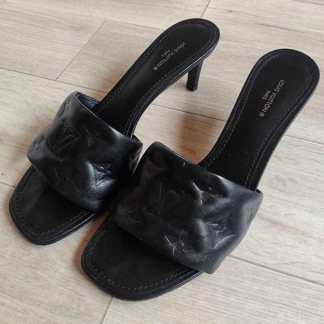 LOUIS VUITTON ブラック ミュール