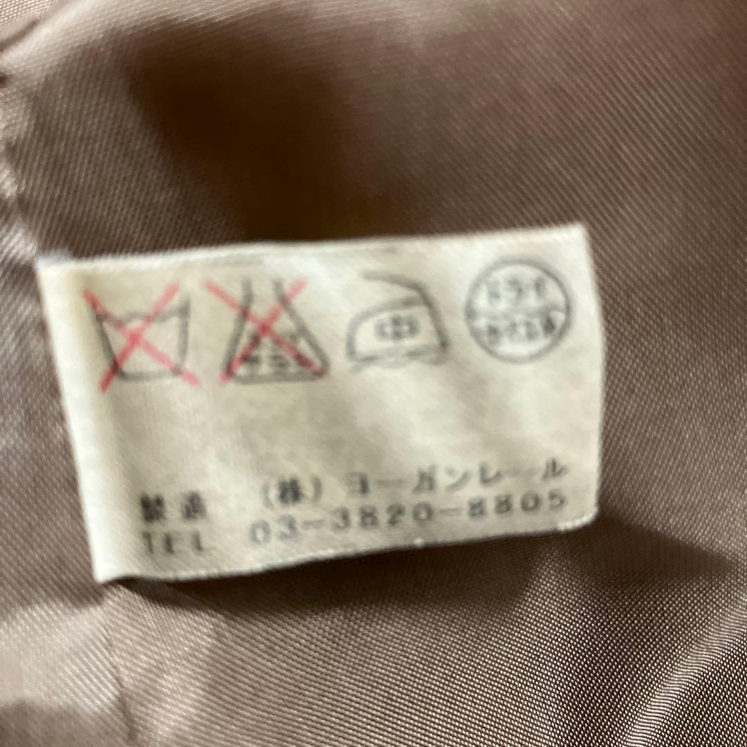 美品 JURGEN LEHL リボン結びビッグコート アンゴラ アシメントリー