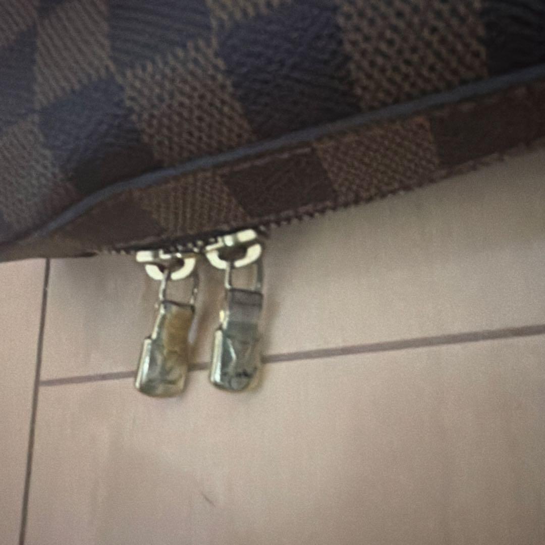 ルイヴィトン ダミエ ジェロニモス ボディバック ブラウン メンズ