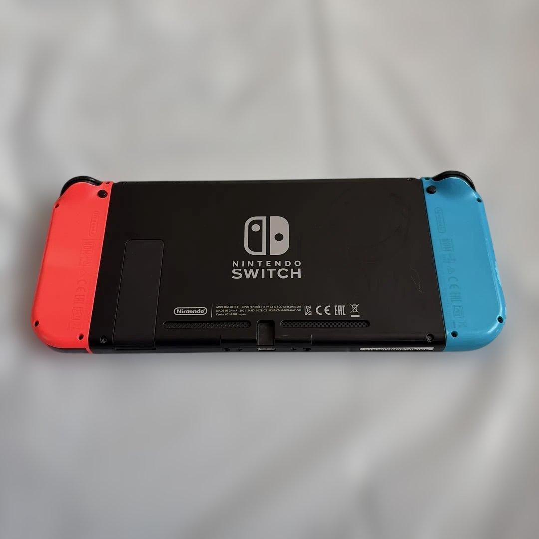 NINTENDO Switch 本体 バッテリー強化版 SDカード、ポーチセット