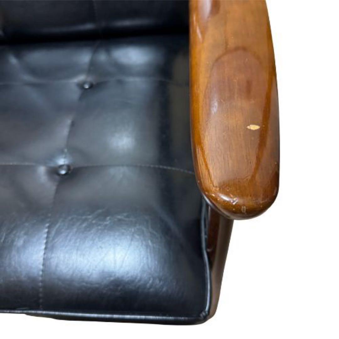 カリモク　コロニアル　kチェア　一人用　ソファ　a