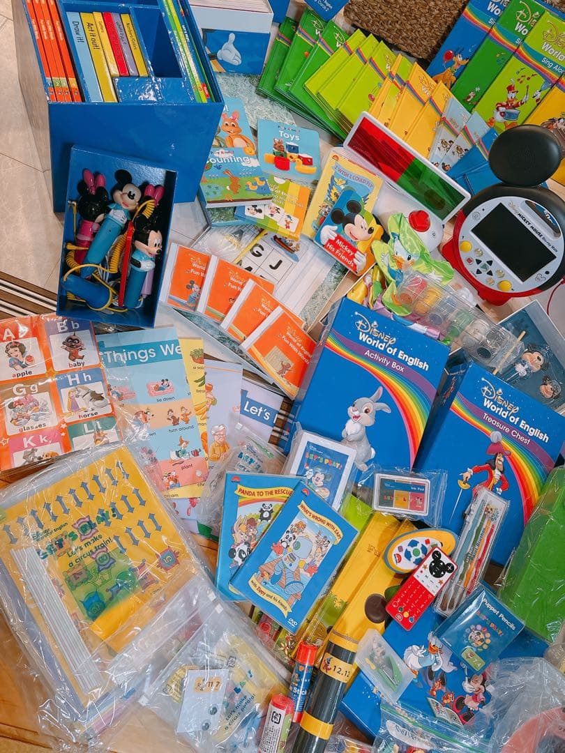 Disney World of English 教材セットディズニー英語システム