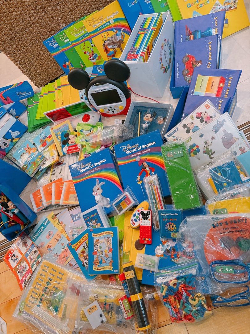 Disney World of English 教材セットディズニー英語システム