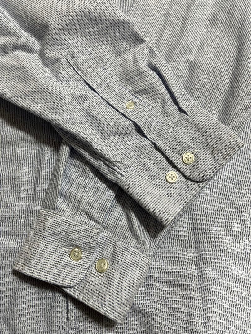 Supreme ストライプ ボタンダウンシャツ XL