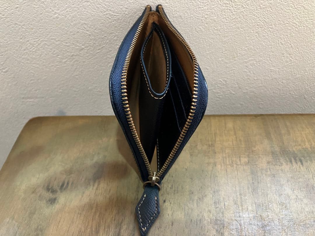 大峡製鞄　L字ファスナーマルチケース