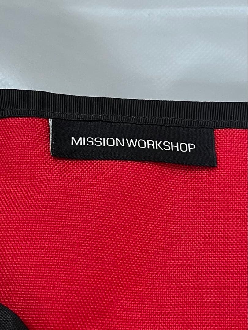 MISSION WORKSHOP メッセンジャーバッグ レッド　USA製 20L