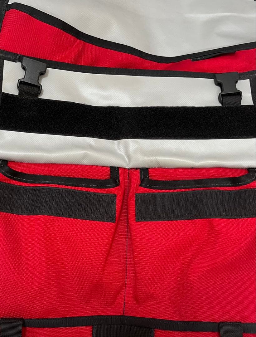 MISSION WORKSHOP メッセンジャーバッグ レッド　USA製 20L