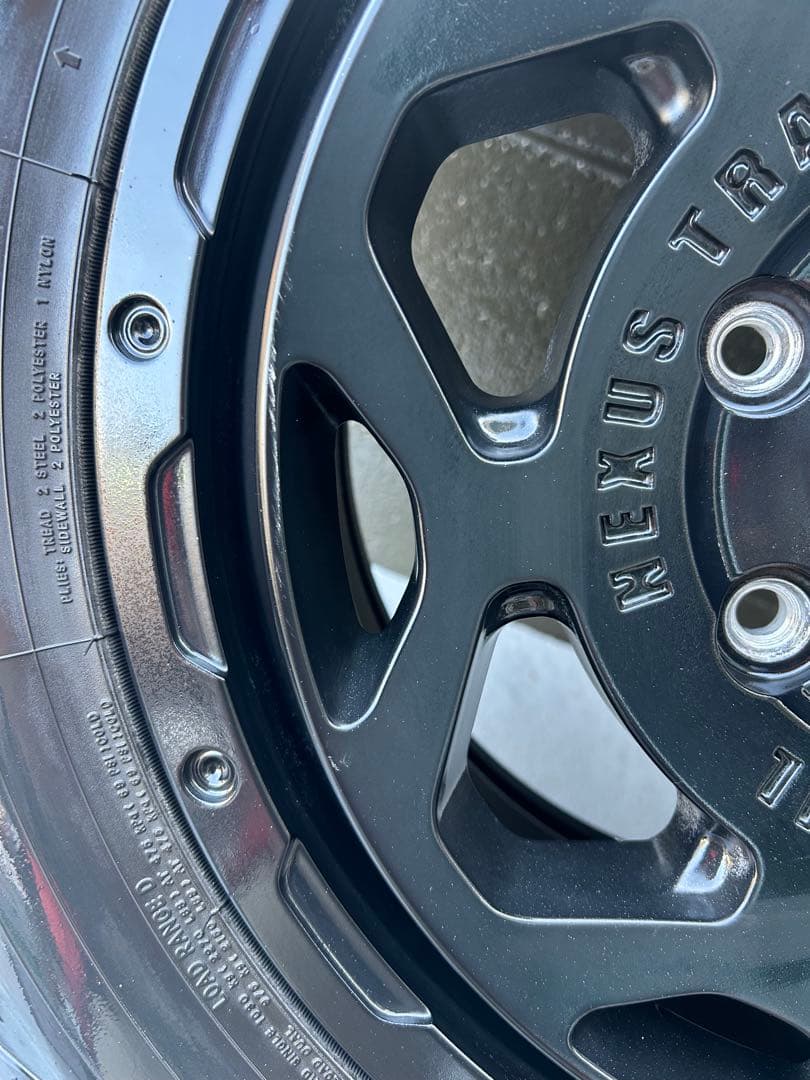 オープンカントリーRT 16 インチ　アルミホイールセット②ハイエース　熊本市