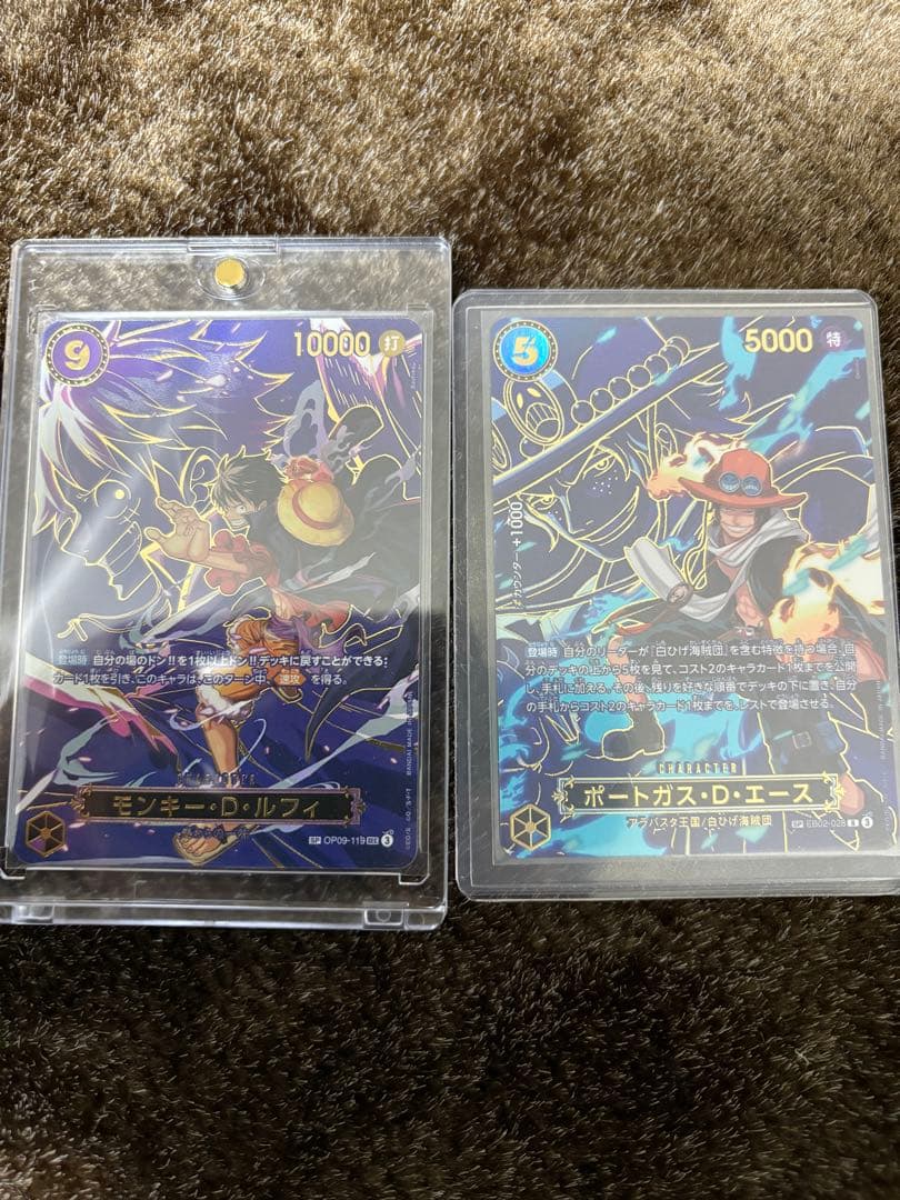 モンキー・D・ルフィ　パラレル　SP　 ポートガス・D・エース R-SPC