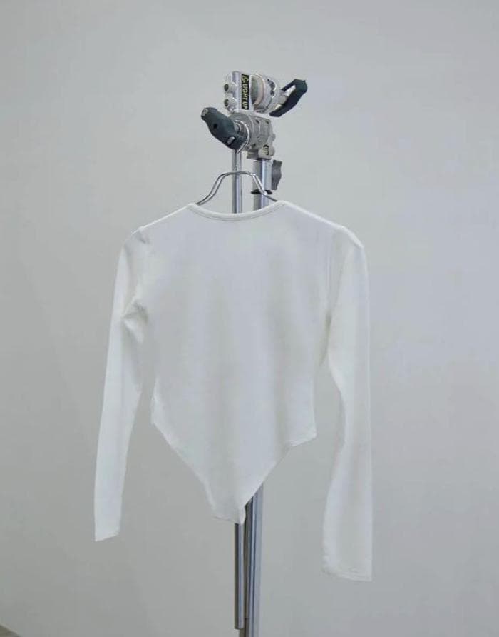 【Determ】Collagen Button Up Bodysuit