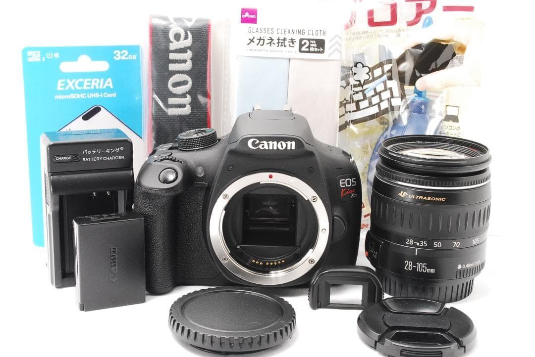 少シャッター数！ Canon EOS kiss x70 中古市場では希少モデル！