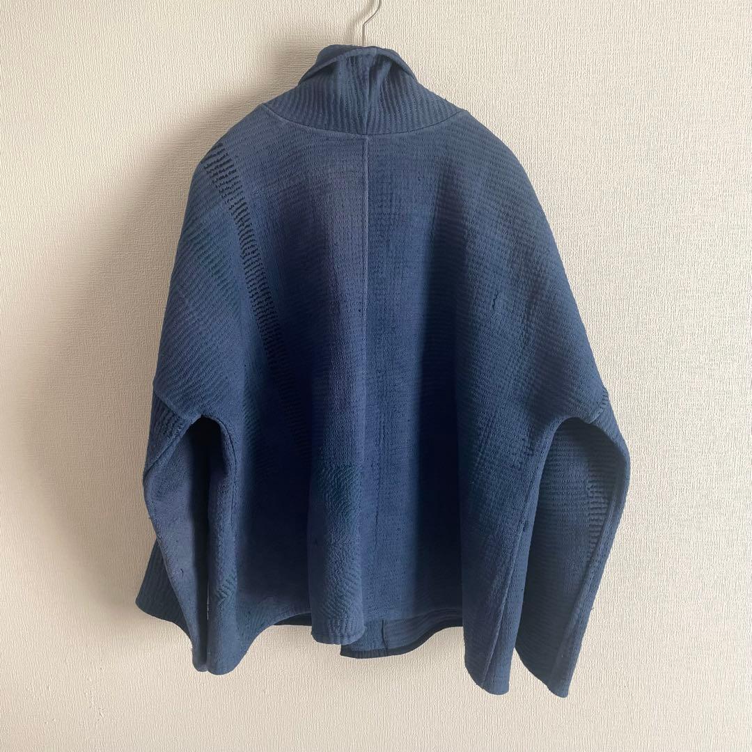 vintage 藍染め カンタ　羽織りジャケット　usaatomittan 刺子