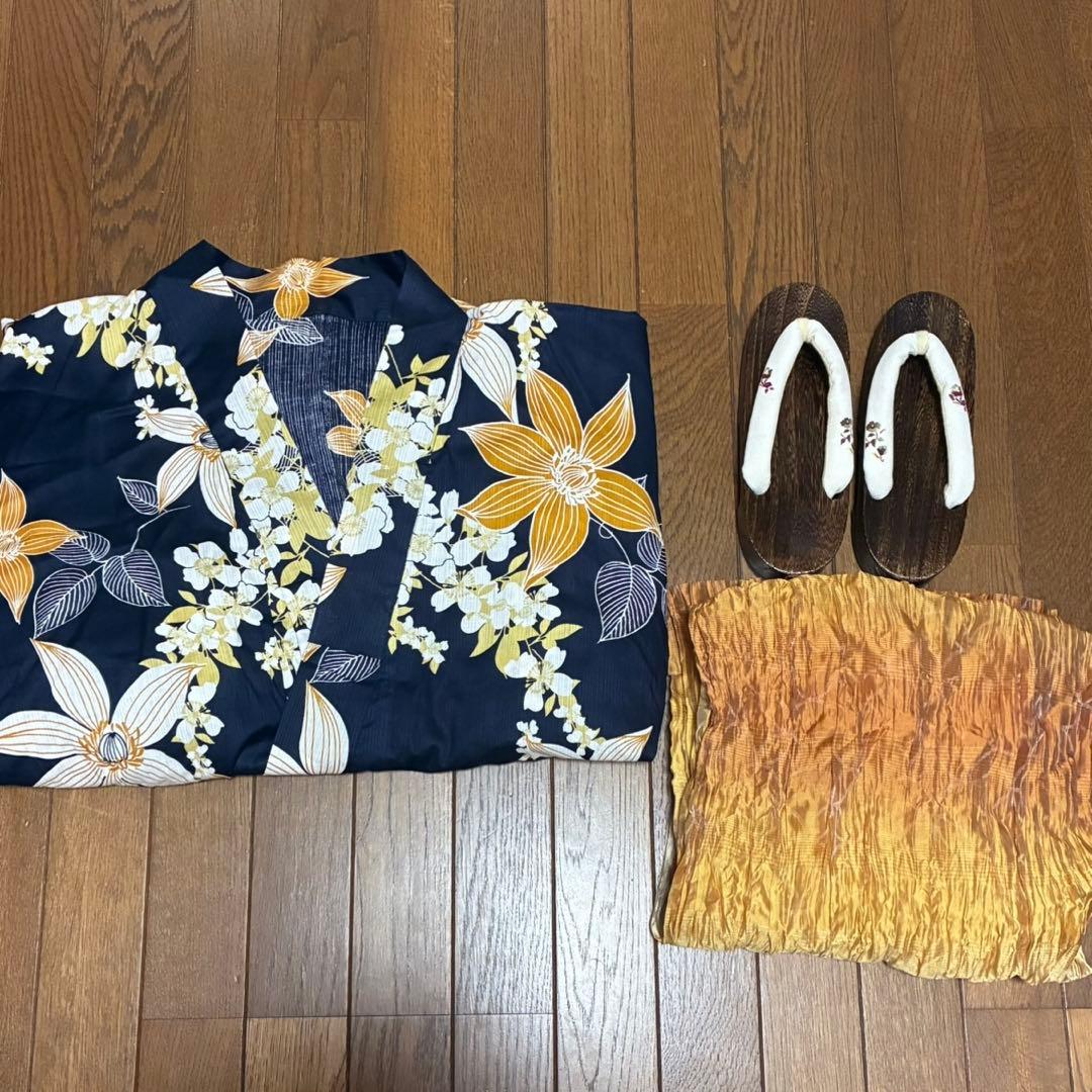 Dita 浴衣 幻想鏡花水月 (柑橘）浴衣セット