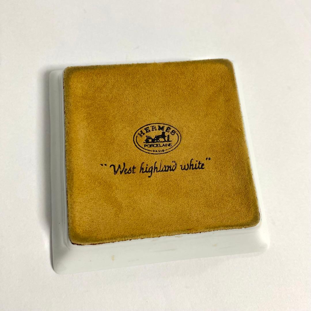 HERMES エルメス 小物入れ トレイ セット 犬 小皿 テリア