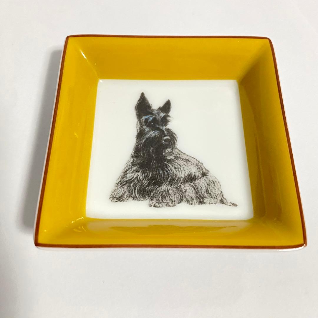 HERMES エルメス 小物入れ トレイ セット 犬 小皿 テリア