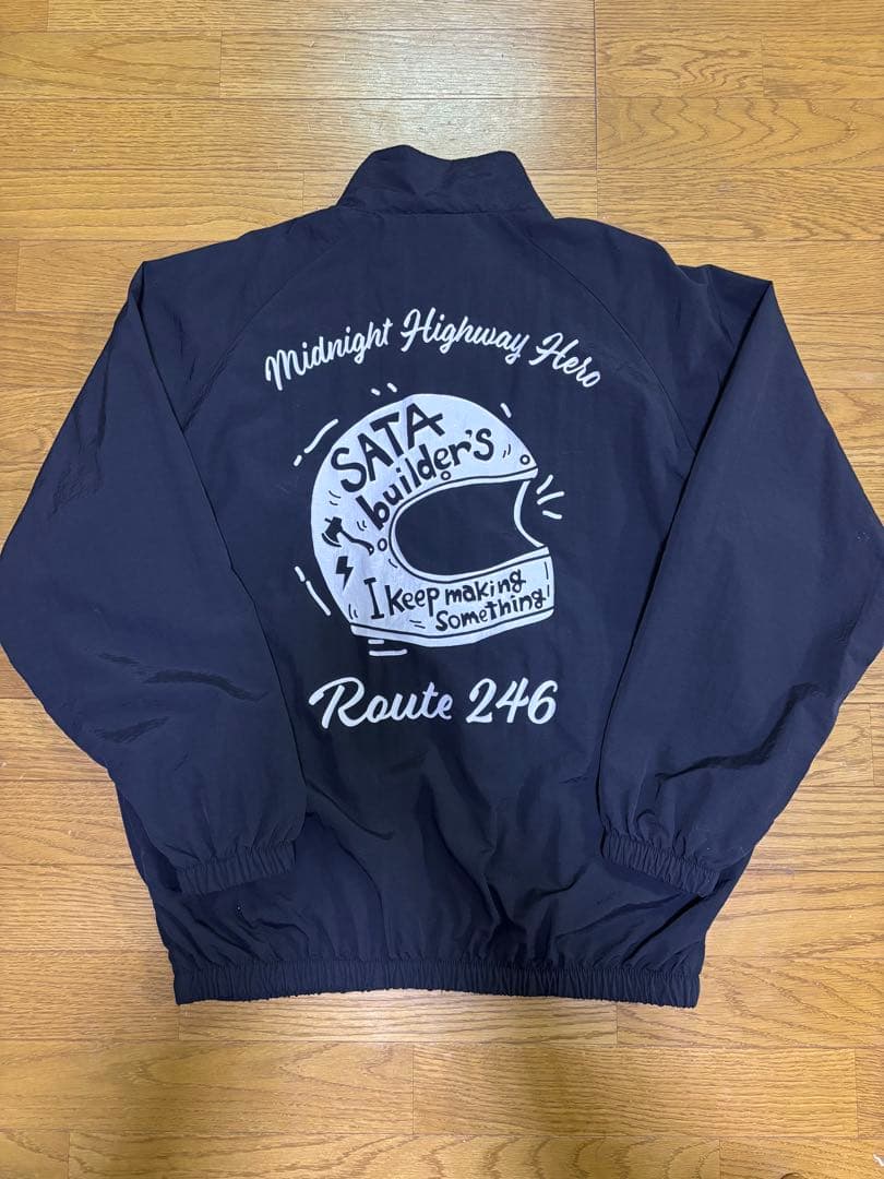 SATA builder's ナイロンジャケット 佐田ビルダーズ