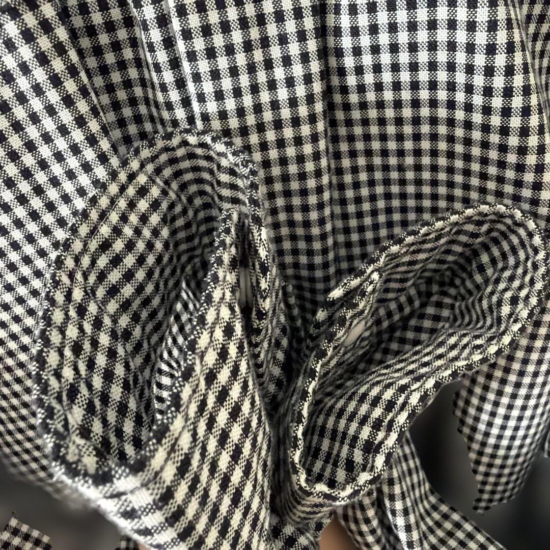 DANTON ボタンダウンギンガムチェックシャツ 36 Ladies