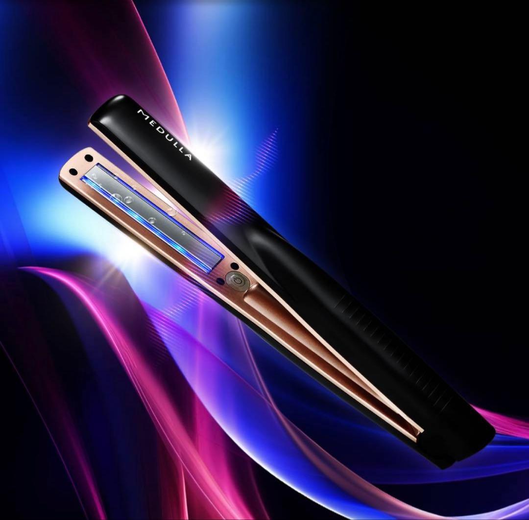 MEDULLA ヘアアイロン ブラック 充電ケーブル付き