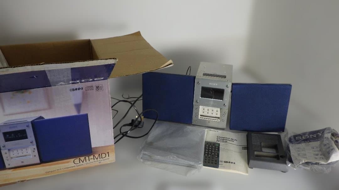 950/海外仕様　SONY CM-MD1 コンパクトハイファイシステム