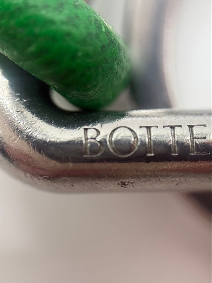 BOTTEGA VENETA グリーンキーホルダー