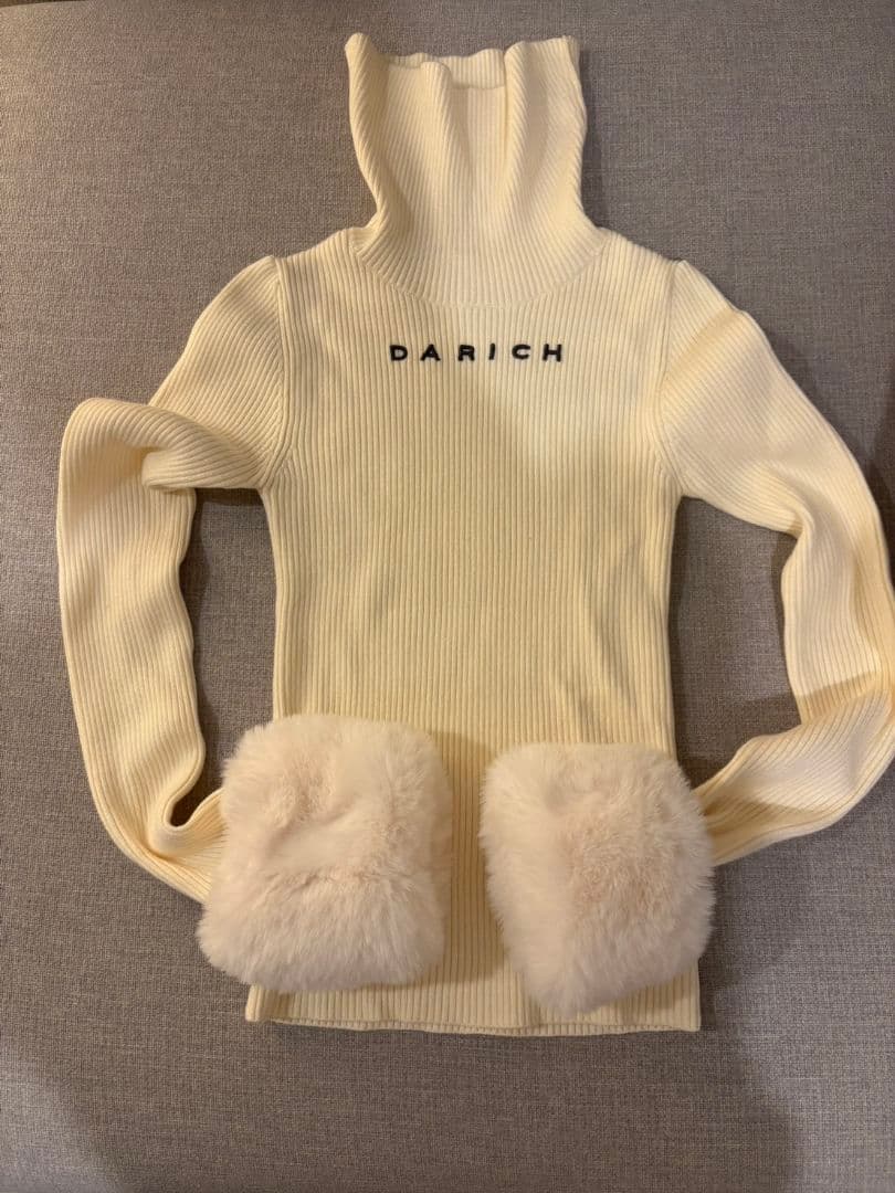 Darich スムースファーリブニット