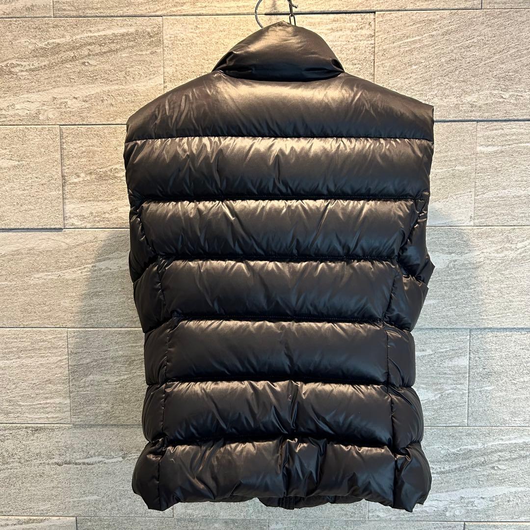 美品✨PRADA ダウン 三角ロゴプレート ダブルジップ 42 ブラック