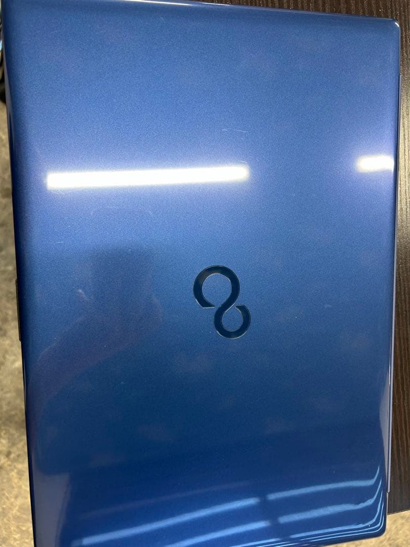 富士通 LIFEBOOK ノートパソコン 青