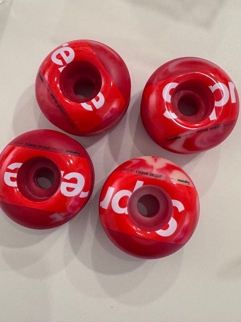 スケートボード Supreme Spitfire Wheels (Set of 4) 54mm
