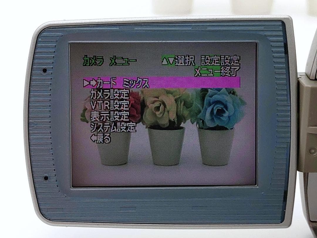 miniDVのダビングに！Canon ビデオカメラ DM-FV30