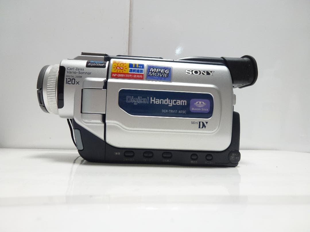 動作品 Mini DV　ソニーデジタルビデオカメラSONY DCR-TRV17②