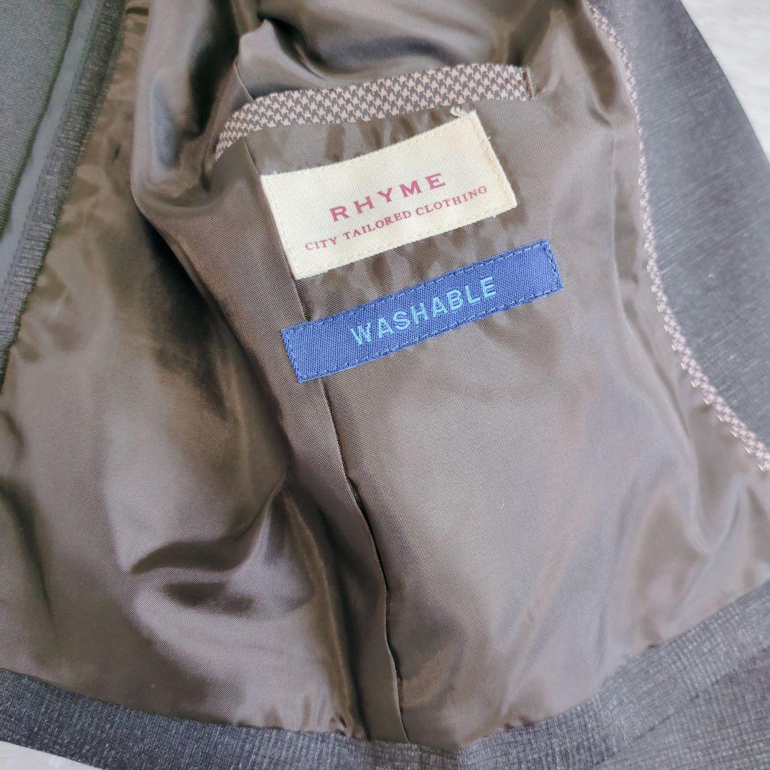 オリヒカ ライム ノーカラー パンツ スーツ 3点セット　洗える 近年モデル