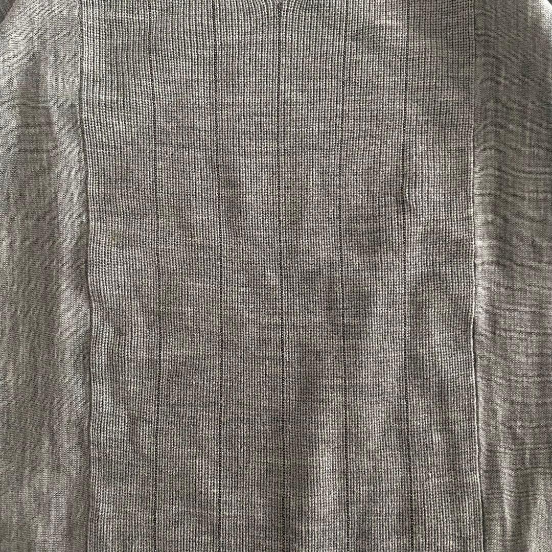 美品 モラビト MORABITO モニーレデザイン Vネックウールニット 40