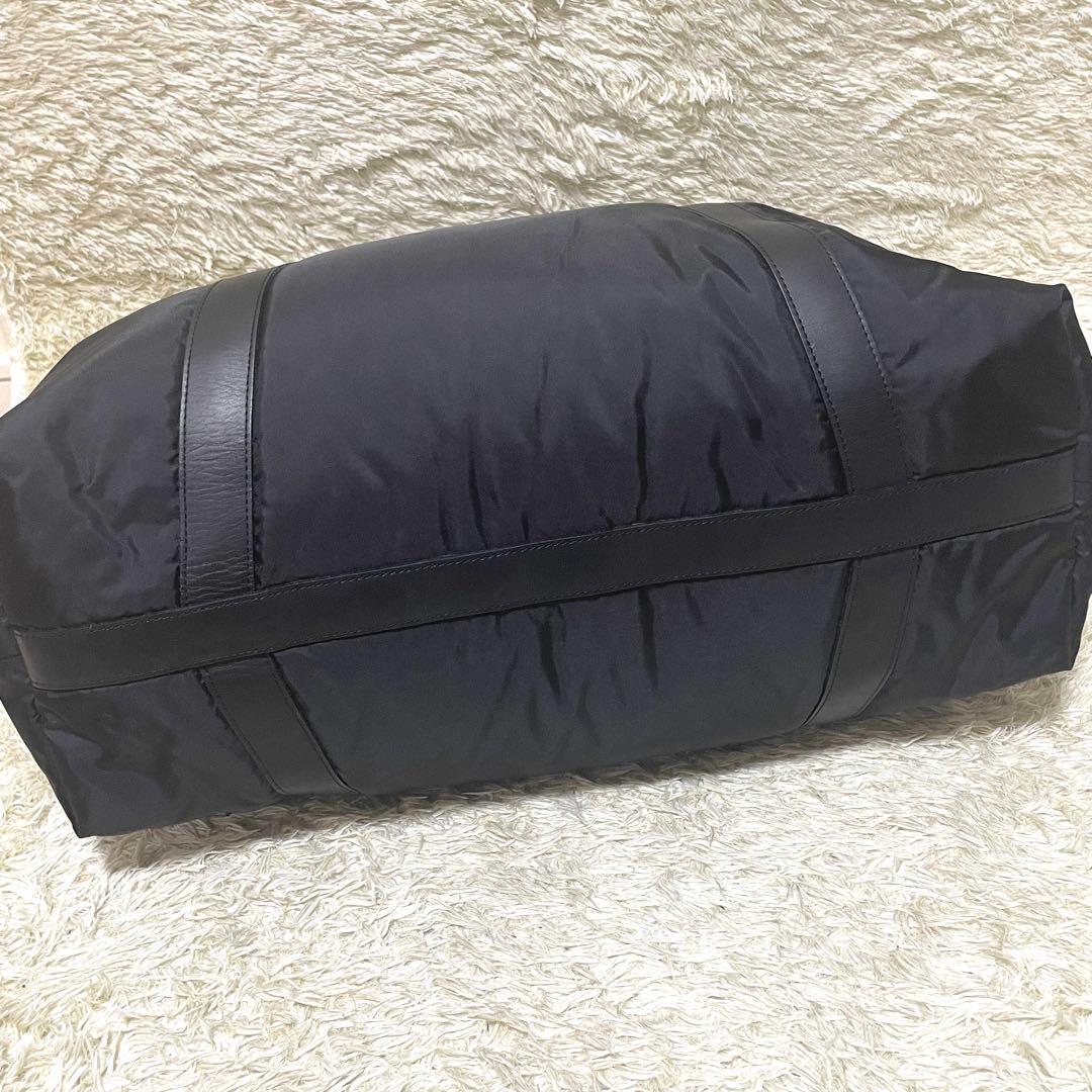 PORTER ボストンバッグ　大容量　ナイロン　レザー　ブラック　肩掛けOK