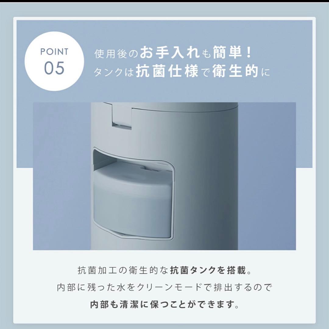 SALONIA 美顔器ピュアブライトスチーマー　コンパクト 温冷 化粧水ミスト