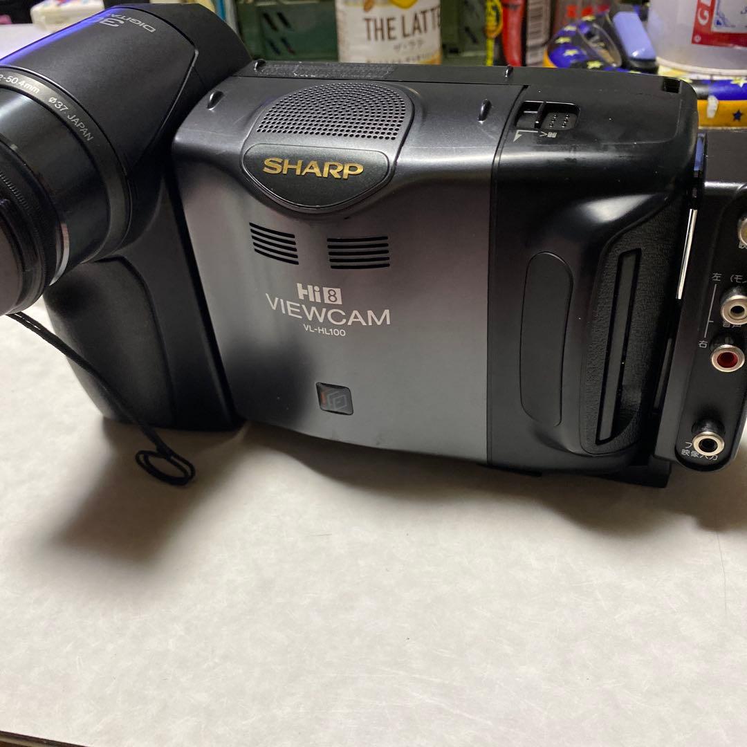 動作品　SHARP Hi8 ビデオカメラ VL- HL100 ⑧