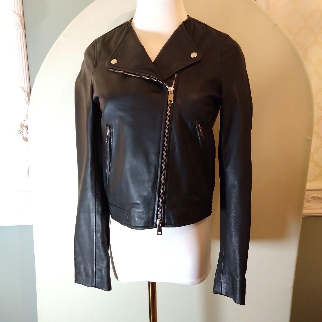 ぴたろさまリクエスト ★UNITED TOKYO ラムレザーセミダブルライダース