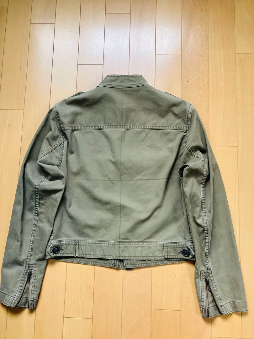 HYSTERIC GLAMOUR ヒステリックグラマー＊カーキワッペンジャケット