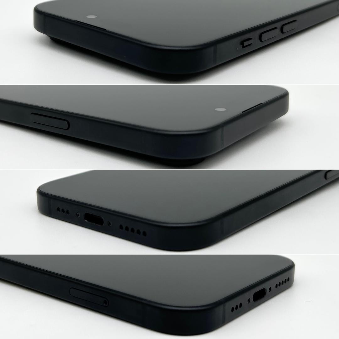 即配【美品】SIMフリー iPhone 15 128GB A3089 ブラック