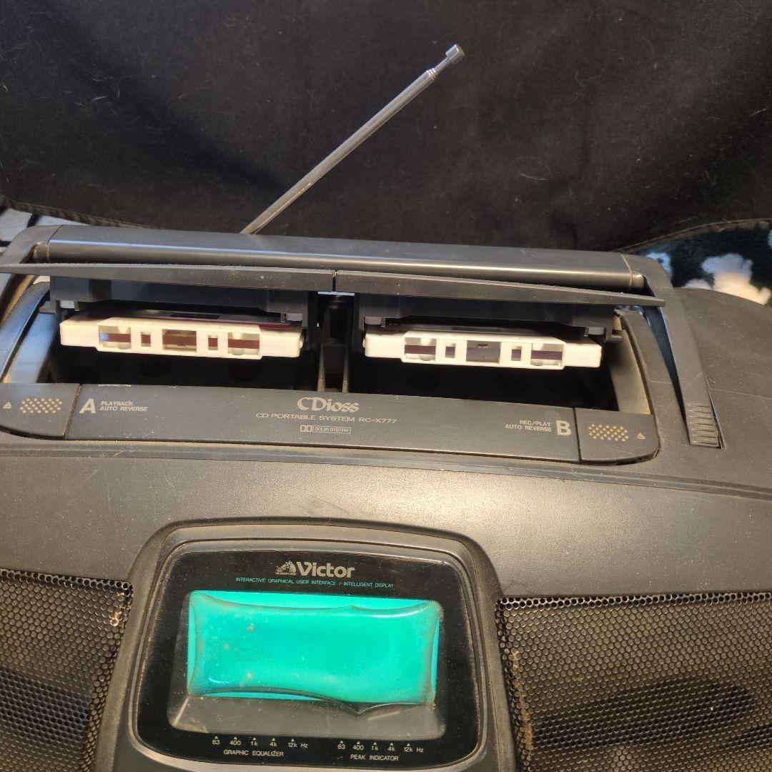 ビクター RC-X777 ビクター ラジカセ CD以外動作確認済み