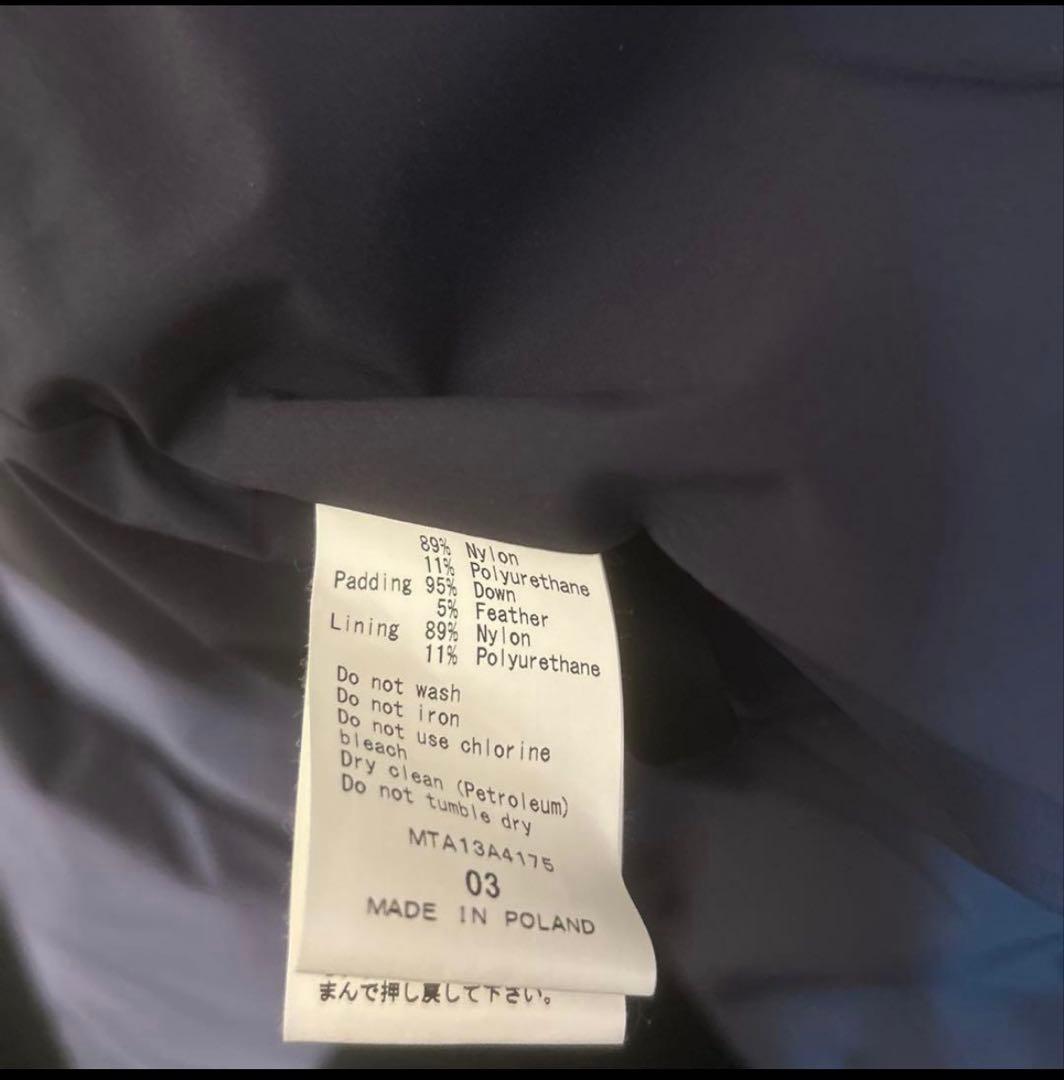 美品　タトラス TATRAS メンズ フード付きダウンジャケット 03サイズ
