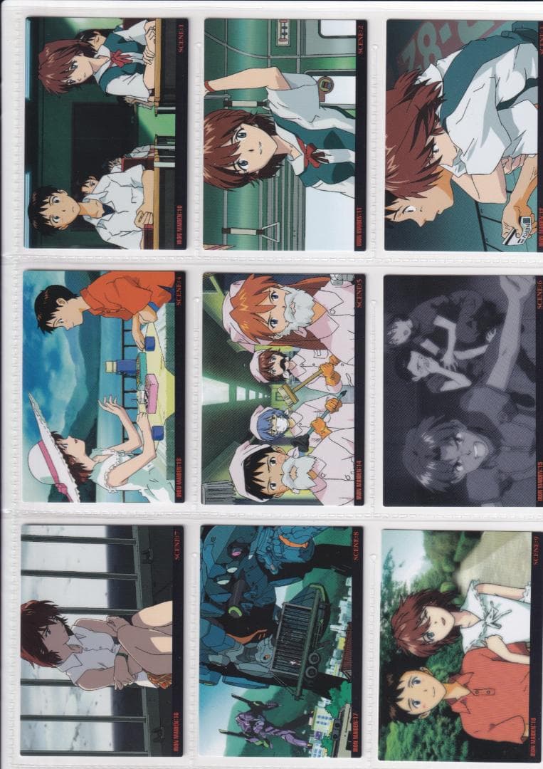 エヴァンゲリオン　カードダスマスターズ参集　３集　ノーマルカード　まとめ売り