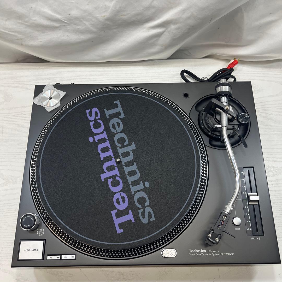 Technics SL-1200MK5 ターンテーブル shure m44g