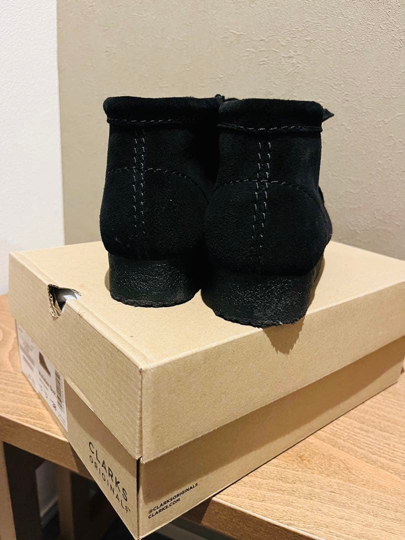 CLARKS/クラークス ワラビーブーツ 38