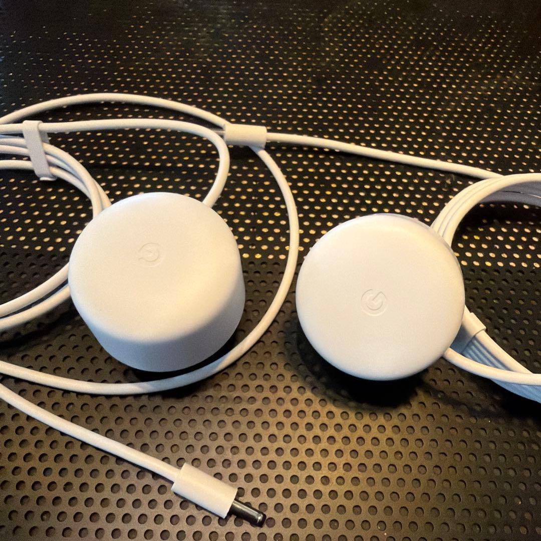 Google Nest Wifi ルーター＋拡張ポイント【メッシュWi-Fi】