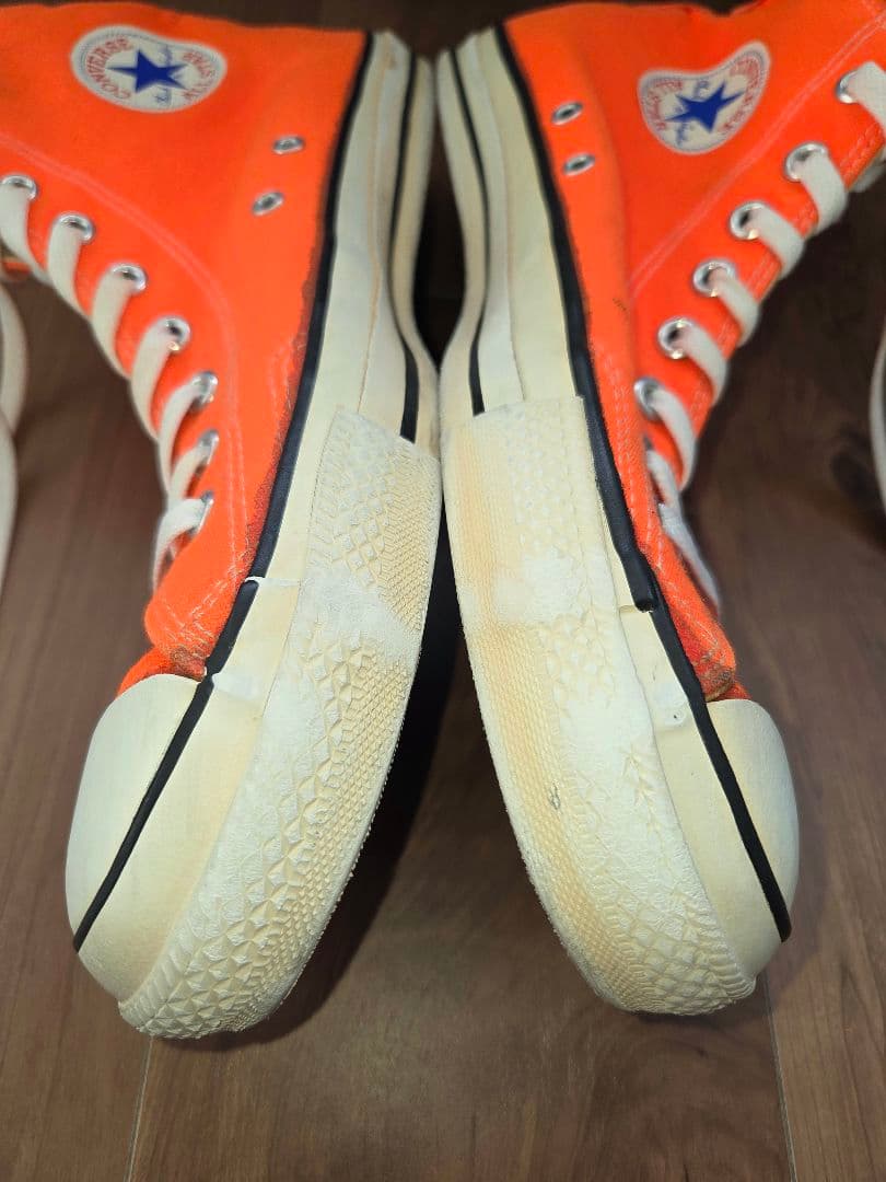 80s usa converse コンバース オールスター ハイ オレンジ レア