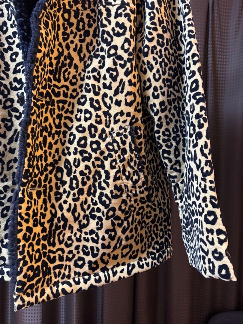 ジャケット・アウター Supreme Uncut Corduroy Car Coat Leopard