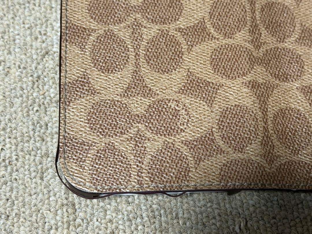 iPhone17ProMax COACH（R）ブックタイプケース