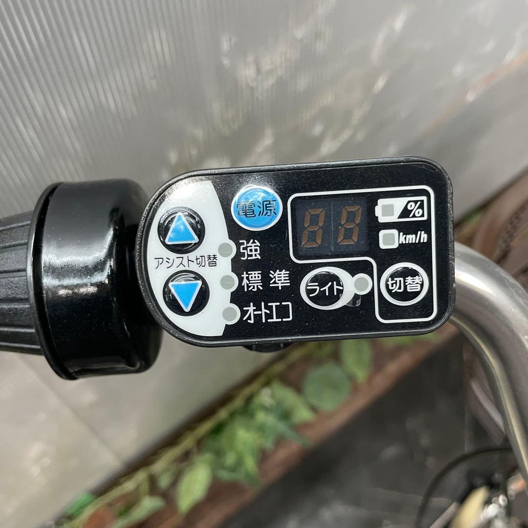 【56】電動自転車 ブリヂストン Assista クリーム