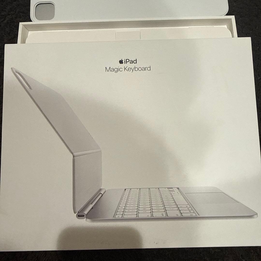 13インチiPad Pro用Magic Keyboard A2974-ホワイト