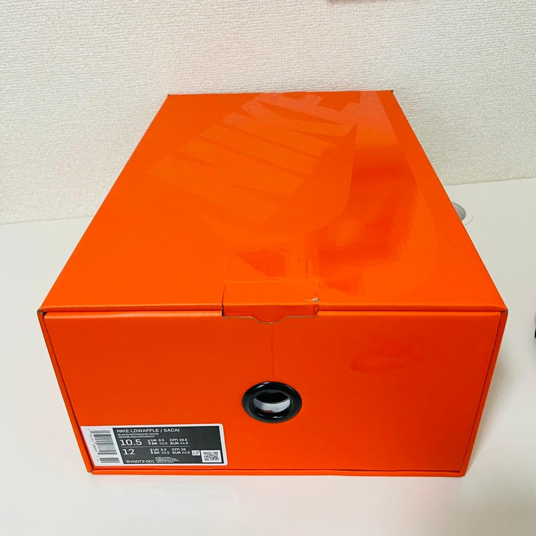 【新品】NIKE LD WAFFLE／SACAI 28.5cm ブラック